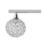 Jonathan Y Maeve 23" 3-Light Iron/Glass Contemporary Glam LED Vanity Light, Chrome JYL7536A - alternate 6