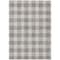 Homeroots 8' X 10' Taupe And Gray Plaid Washable Indoor Outdoor Area Rug 595448 - alternate 8