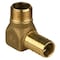 Water Source Heavy-Duty Hydrant Pipe Elbow, 3/4 in, MNPT x Barb, Brass HE7575NL - alternate 1