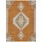 Homeroots 8' X 10' Copper Brown And Ivory Oriental Washable Indoor Outdoor Area Rug 598397 - alternate 6