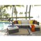 Hospitality Rattan Patio Soho 5-Piece Modular Sectional Set 903-1321-JBP-5SEC - alternate 2