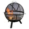 Pure Garden Outdoor Fire Pit Sphere 30 in Flaming Ball Fire Pit w/ Grill for Barbequing Firepit 50-LG1479 - alternate 7