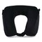 Brookstone Memory Foam Fleece Travel Pillow, One Size Fits Most, 9.84 x 4.1 x 9, Black BNPM0002 - alternate 1
