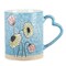 Gibson Home Sunbloom 4 Piece 15 Ounce Stoneware Mug Set in Assorted Colors 136621.01 - alternate 8