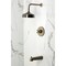 Kingston Brass Single-Handle Pressure Balanced Tub and Shower Faucet, Antique Brass KB6333AX - alternate 4