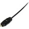 Startech.Com 15 ft Thin Toslink Digital Optical SPDIF Audio Cable THINTOS15 - alternate 2