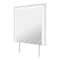 Global Furniture Usa Contemporary Naomi Silver Marble Mirror With Led NAOMI-SILVER MARBLE-MR W/ LED - alternate 3