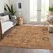 Homeroots 3' X 5' Terra Cotta Beige And Gray Oriental Washable Indoor Outdoor Area Rug 582140 - alternate 8