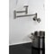 Kingston Brass Wall Mount Pot Filler Faucet, Brushed Nickel KS8108RX - alternate 6
