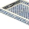 Homeroots 12in Blue Wood Geometric Serving Tray 388897 - alternate 5