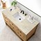 James Martin Vanities Breckenridge 48" Sgl Vanity, Light Natural Oak, w/ 3 CM Tajnar Eclos Top w/FreePower Wireless Charger 330-V48-LNO-FTJR - alternate 8