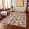 Homeroots 9' X 12' Copper And Ivory Abstract Washable Indoor Outdoor Area Rug 614153 - alternate 7