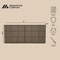 Manhattan Comfort Clive 72in Dresser in Walnut Brown and Gold (6-Drawer) DR1562-3 - alternate 5