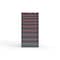 Strong Hold 9 drawer cabinet - (2x 3ft, 2x 4ft, 1x 5ft, 2x 6ft, 2x 7ft) - Red accents - E-Lock w/ Tracking S3060-PPTAS-0901DS - alternate 1