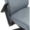 Office Star Products Exec Seating Faux Leather Mid Back Managers Office Chair, Charcoal Grey FL91201-u42 - alternate 4