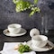 Gibson Home Fine Ceramic 8 Piece Dinnerware Set in White 135407.08 - alternate 7