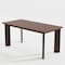 Homeroots 66" Brown Solid Wood Dining Table 712853 - alternate 5