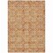 Homeroots 9' X 12' Copper Gray And Beige Floral Washable Indoor Outdoor Area Rug 595941 - alternate 7