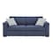 Global Furniture Usa Contemporary U0211 Navy Pull Out Sofa Bed With Led Acrylic Shelves And Speakers U0211-NAVY-PO SB - alternate 2