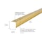 M-D Building Products Aluminum, Satin Brass, 72 in L, 1.12 in W 79103 - alternate 2