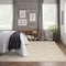 Homeroots 9' X 12' Cream And Beige Trellis Indoor Outdoor Area Rug 551420 - alternate 8