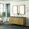 James Martin Vanities Laurent 72'' D Vanity, Light Natural Oak w/ Parisien Bleu Top w/FreePower Wireless Charger 545-V72-LNO-FPBL - alternate 10
