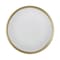 Homeroots 10" Gold Round Iron Textured Framed Accent Mirror 485069 - alternate 1