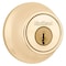 Kwikset Deadbolt, Polished Brass, 238 to 234 in Backset, K3 Keyway 6603RCALRCSK3BX - alternate 1