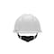 Msa Safety Hard Hat, Super V, High Density Polyethylene, Fas-Trac III, Type 2, Class E, White C217091 - alternate 6