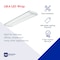 Lithonia Lighting Lithonia LBL4 LP840  4' LED Wraparound, 32W, 4000K, 4253 Lumens, 0-10V Dimming, DLC Premium LBL4 LP840 - alternate 11