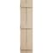 Ekena Millwork Rustic Two Board Joined Board-n-Batten Rough Sawn Faux Wood Shutters, 11W x 80H, PR SHUBJS11X80RSPR - alternate 11