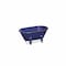 Homeroots Royal Blue Bathtub Decorative Sculpture 399645 - alternate 5