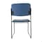 Flash Furniture HERCULES 500 lb. Capacity High Density Navy Vinyl Stacking Chair with Sled Base XU-8700-NVY-B-VYL-30-GG - alternate 4