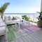 Homeroots 3' X 5' Lavender And Lilac Abstract Washable Indoor Outdoor Area Rug 610937 - alternate 6