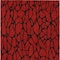 Homeroots 9' X 12' Red And Black Geometric Washable Indoor Outdoor Area Rug 599242 - alternate 6