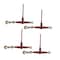 Mytee Products 4 Pack 5/16in-3/8in Ratchet Lever Load Binder w/Grab Hooks and Eye 7100 Lbs WLL, 4PK CBRS516-GHEx4 - alternate 1