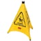 Rubbermaid Commercial pop-up safety cone, 20 in H, 21 in W, FG9S0000YEL FG9S0000YEL - alternate 1