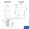 Amgood 12 in. x 22 in. Stainless Steel Underbar Drainboard AMG UD-2212-Z - alternate 4
