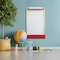 Crestline Products Magnetic Dry Erase Wall Easel w/ Paper Roll 17401 - alternate 7