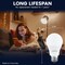 Luxrite A19 LED Light Bulb 75 Watt Equivalent, 3000K Soft White, 1100LM, Non-Dimmable, Standard, 16PK LR21536 - alternate 6