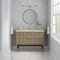 James Martin Vanities Emmeline 48" Single Vanity, Pebble Oak, w/ 3 CM Tajnar Eclos Top w/FreePower Wireless Charger D100-V48-PBO-FTJR - alternate 10