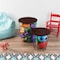 Lavish Home Set of 2 End Tables Nesting Tables with Removable Wood Tops, Metal Basket Bases 80-ENDTBL-23 - alternate 6