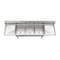 Koolmore 90 in. Three Compartment Commercial Sink Bowl Size 18x18x14 Stainless-Steel with 2 Drainboards KM-SC181814-18B3 - alternate 7