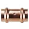 Apollo Coupling with Stop, 3/4 in, Press Fit, Copper, 300 psi Pressure, 20PK XPRC3420JR - alternate 1