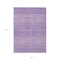 Homeroots 8' X 10' Lavender And Purple Tribal Washable Indoor Outdoor Area Rug 582629 - alternate 7