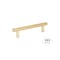 Kingston Brass 10-Pack Cabinet Knurled Pull for Kitchen, 128 mm, Brushed Brass RK30601BB - alternate 1
