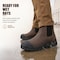 Handpoint 802 Mens 6 in Soft Toe Work Boots-Nubuck Leather Slip-On Safety Boots, KEVLAR, 7.5 COF802D-7.5 - alternate 7