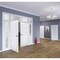 Sartodoors Interior Solid French Double Doors White 60x80 (2* 30x80) Solid Core Modern Interior VEREGIO7411DD-WS-60 - alternate 1