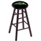 Holland Bar Stool Co Maple Bar Stool, Dark Cherry Finish, North Dakota State Seat RC30MSDC - alternate 1