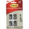 Command Small Matte Black Decorative Hook 4 Hooks 5 Strips 17032MB-4ES - alternate 7